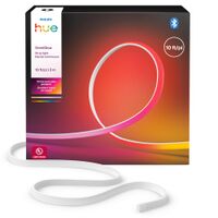 Philips - Hue OmniGlow Strip Light 10 feet - White - Large Front