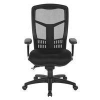 Pro-line II - ProGrid  High Back Managers Chair - Black - Large Front