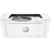 HP - LaserJet M110w Wireless Black and White Laser Printer - White - Large Front