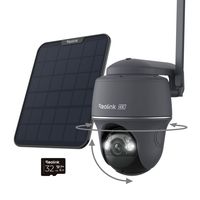 Reolink - Go Series G440 4K 8MP Solar Outdoor Wireless 4G LTE Pan Tilt Security Camera with 32GB ... - Large Front