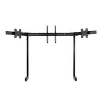 Next Level Racing - Elite Free Standing Triple Monitor Stand Edition - Black - Large Front