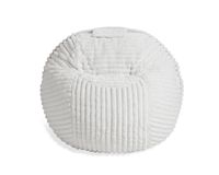 Lovesac - CitySac in Phur - Dove Channeled - Large Front