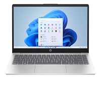 HP 14 inch Laptop PC 14-ep0500nr Intel Processor N200 4GB RAM 128GB UFS Win 11 Home S Silver - Si... - Large Front