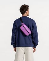 tomtoc - Aviator-T35 2.5L X-Pac Sling Bag with RFID Blocking, Minimalist Crossbody Bag Chest Shou... - Large Front