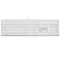 Adesso - Multi-OS Illuminated Mechanical Keyboard With CoPilot AI Hotkey - White - Large Front