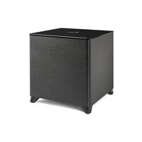 MartinLogan - Dynamo Foundation 10, 10” Sealed, Powered Subwoofer, with Magnitude MT-400 Amplifie... - Large Front