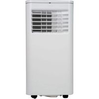 AireMax - 300 Sq. Ft 6,000 BTU Portable Air Conditioner - White - Large Front