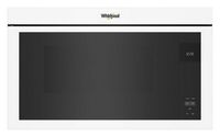 Whirlpool - 1.1 Cu. Ft. Over-the-Range Microwave with Flush Built-in Design - White - Large Front