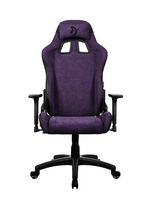 Arozzi - Avanti Soft Fabric Chair - Pure Purple - Large Front