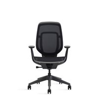 Steelcase - Karman Office/Gaming Chair with wheels for Carpet - Intermix Black - Large Front