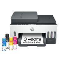 HP - Smart Tank 7301 Wireless AI-Enabled All-in-One Cartridge-Free Supertank Inkjet Printer with ... - Large Front