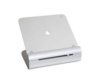 Rain Design iLevel2 Adjustable Height Laptop Stand - Silver - Large Front