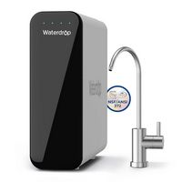 Waterdrop - Ultra Filtration Under Sink Water Filter System - White - Large Front
