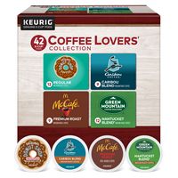 Keurig - Coffee Lovers Collection K-Cup Pods (42-Pack) - Large Front