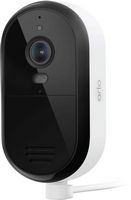 Arlo - Essential Outdoor Security Camera 2K (2025 Release) - Wired Plug-In Powered, 1-Cam - White - Large Front
