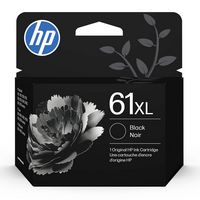 HP - 61XL High-Yield Ink Cartridge - Black - Large Front