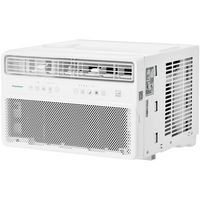 Keystone - 450 Sq. Ft 10,000 BTU Window Mounted Inverter Air Conditioner - White - Large Front