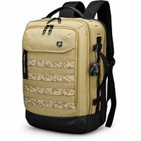 Swissdigital Design - BERG L TSA-Friendly Backpack With USB Charging Port  RFID Protection and Fi... - Large Front