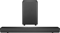 Insignia™ - 2.1 Channel Soundbar with Wireless Subwoofer, DTS Virtual:X, Bluetooth, and Dialogue ... - Large Front