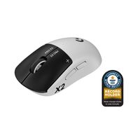Logitech - PRO X2 SUPERSTRIKE LIGHTSPEED Lightweight Wireless Gaming Mouse with Customizable Clic... - Large Front