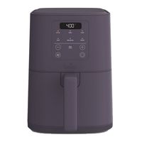 Bella - Fits-anywhere Kitchenware: 4-qt. Slim Air Fryer - Plum - Large Front