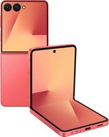Samsung - Galaxy Z Flip7 256GB (Unlocked) - Coral Red - Large Front