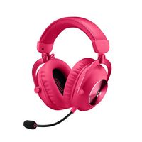 Logitech - PRO X 2 LIGHTSPEED Wireless Gaming Headset for PC, PS5, PS4,  Nintendo Switch - Magenta - Large Front