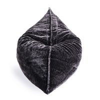 Lovesac - PillowSac in Phur - Obsidian - Large Front