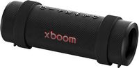LG - xboom Grab Portable Bluetooth Speaker - Black - Large Front