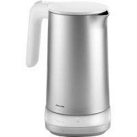 ZWILLING - Enfinigy Cool Touch 1-Liter Electric Kettle Pro, Cordless Tea Kettle & Hot Water - Silver - Large Front