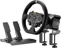 Moza Racing - R3 Direct Drive Sim Racing Bundle with 3.9Nm of force for PC - Black - Large Front