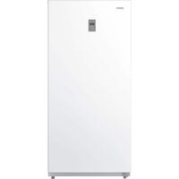 Frigidaire - 15 Cu. Ft. Garage Ready Upright Convertible Freezer / Refrigerator - White - Large Front