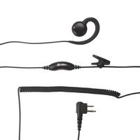 Cobra - C-Style Around the Ear Headset for Cobra Performa Business Radios - Black - Large Front