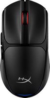 HyperX - Pulsefire Fuse Lightweight Wireless Optical Gaming Mouse with RGB Lighting - Wireless - ... - Large Front