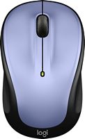 Logitech - M325s Wireless Optical Compact Ambidextrous Mouse - Wireless - Lilac - Large Front