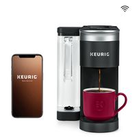 Keurig - K-Supreme SMART Single Serve Coffee Maker with WiFi Compatibility - Black - Large Front