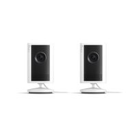 Ring - Indoor Cam Plus, Plug-In, Retinal 2K for enhanced video quality, 4x Zoom, Low-Light Sight ... - Large Front