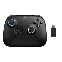 8BitDo - Ultimate 2 Bluetooth Wireless Gaming Controller for Nintendo Switch, PC - Black - Large Front