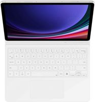 Samsung - Galaxy Tab S9 / S9 FE / S10 FE Book Cover Keyboard - White - Large Front