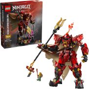 LEGO - NINJAGO The Fire Knight Mech Building Set 71846 - Large Front