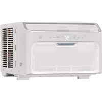 Frigidaire - 10,000 BTU Inverter Quiet Temp Smart Room Air Conditioner - White - Large Front