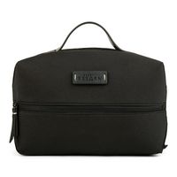 Bugatti - Reborn Collection - Toiletry bag - RPET Polyester - Black - Large Front