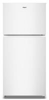 Whirlpool - 30 in. Wide 19.3 cu. ft. Top-Freezer Refrigerator with Total Coverage Cooling - White - Large Front