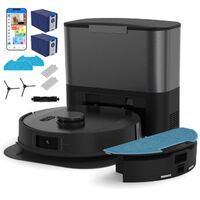 bObsweep - UltraVision Self-Empty Robot Vacuum & Mop, 180-Day Capacity, 8000 Pa Suction, Object-a... - Large Front