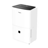 Whirlpool - 25 Pint 1500 Sq. Ft 3.7 quart Energy Star Certified Dehumidifier - White - Large Front