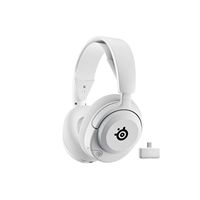 SteelSeries - Arctis Nova 5 Wireless Gaming Headset for PC, PS5, and PS4 - White - Large Front