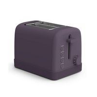 Bella - 2-Slice Toaster - Plum - Large Front