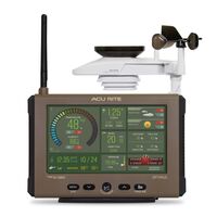 AcuRite - Optimus Weather Station with WiFi HD Display, Lightning Detection, Temperature, Humidit... - Large Front