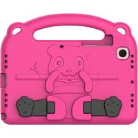 SaharaCase - Teddy Bear KidProof Case for Samsung Galaxy Tab A8 - Pink - Large Front