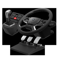 Hori - Force Feedback Truck Control System for PC (Windows 11/10) - Black - Large Front